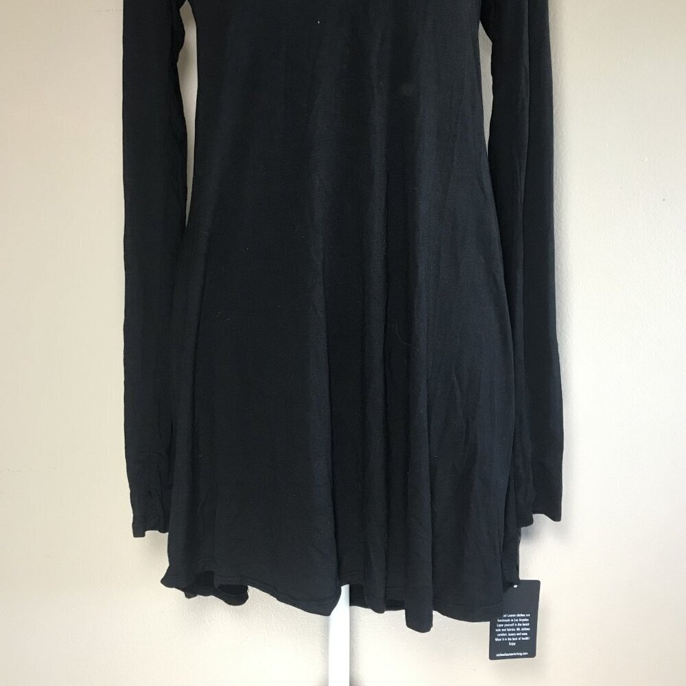 Michael Lauren black midi dress size M - NWT - Picture 4 of 9